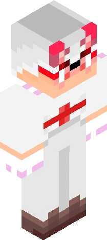 tejie halloween fox Minecraft skin preview