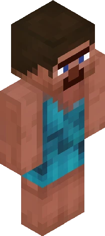 Caveman steve Minecraft skin preview