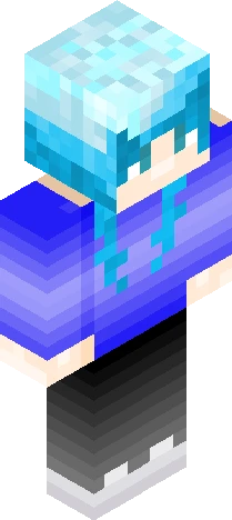 The cool Minecraft skin preview