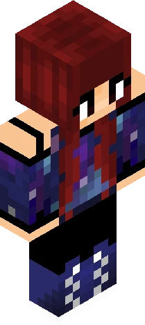 Lavender_mjc Galaxy outfit Minecraft skin preview