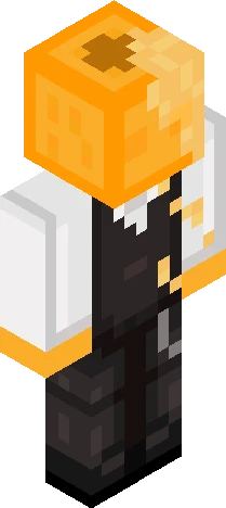 orangeman Minecraft skin preview