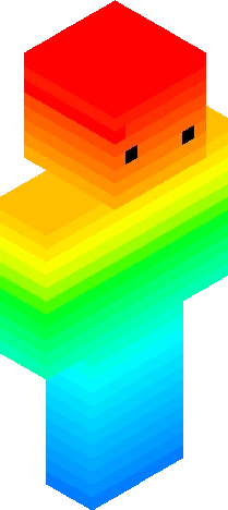 mr.rainbow Minecraft skin preview