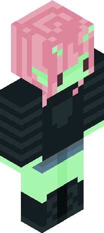 alien girl Minecraft skin preview