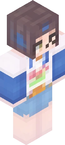 Let's Party Girl! Minecraft skin preview